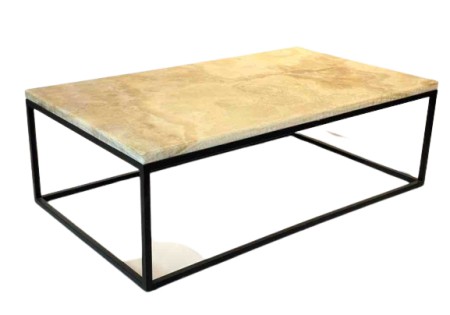 Luxery_Honing-Onyx_Agaat_Salontafel_Goud_Gepolijst_Vierkant_Onderstel-Rechthoek_120x70