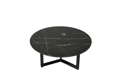 Luxery_Nero-Marquina_Marmer_Salontafel_Zwart_Gepolijst_Rond_Onderstel-Driepoot_80x80
