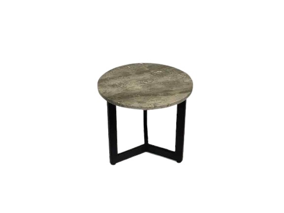 Luxery_Brown-Woods_Marmer_Bijzettafel_Bruin_Gepolijst_Rond_Onderstel-Driepoot_45x45 