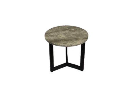 Luxery_Brown-Woods_Marmer_Bijzettafel_Bruin_Gepolijst_Rond_Onderstel-Driepoot_45x45 
